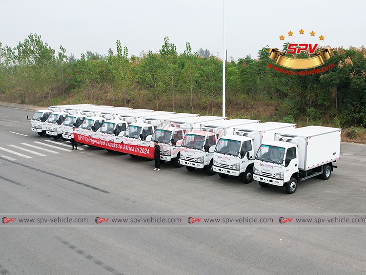 SPV 10 Units of ISUZU Frozen Trucks to Africa